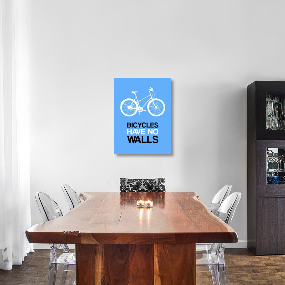 "Bicycles Have No Walls Poster 2" Fine Art Print