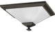 Clifton Heights Collection Antique Bronze 1-Light 12-1/2" Flush Mount