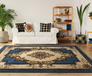 United Weavers Bristol Fallon Blue Area Rug 5'3x7'6