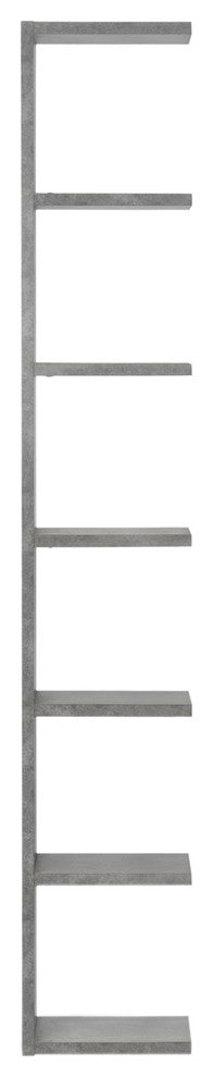 Block Modern Modular Cube Add-On Shelves, Faux Concrete