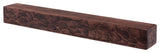 Rough Hewn Fireplace Shelf Mantel, Mahogany, 60"