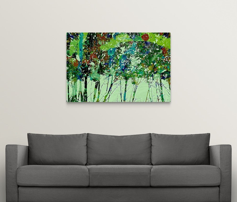 "Four Seasons - Spring" Wrapped Canvas Art Print, 48"x32"x1.5"
