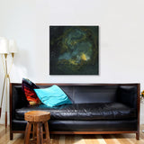 "Nebula Two" by Emily Magone, 37"x37"