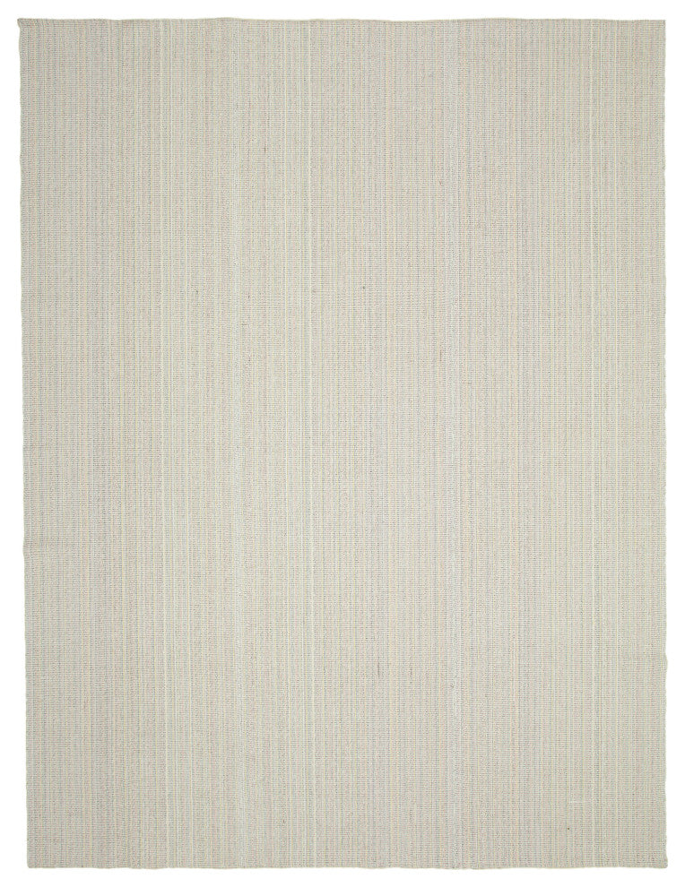 Rug N Carpet - Handmade Turkish 10' 1'' x 13' 5'' Modern Design Wool Kilim Rug