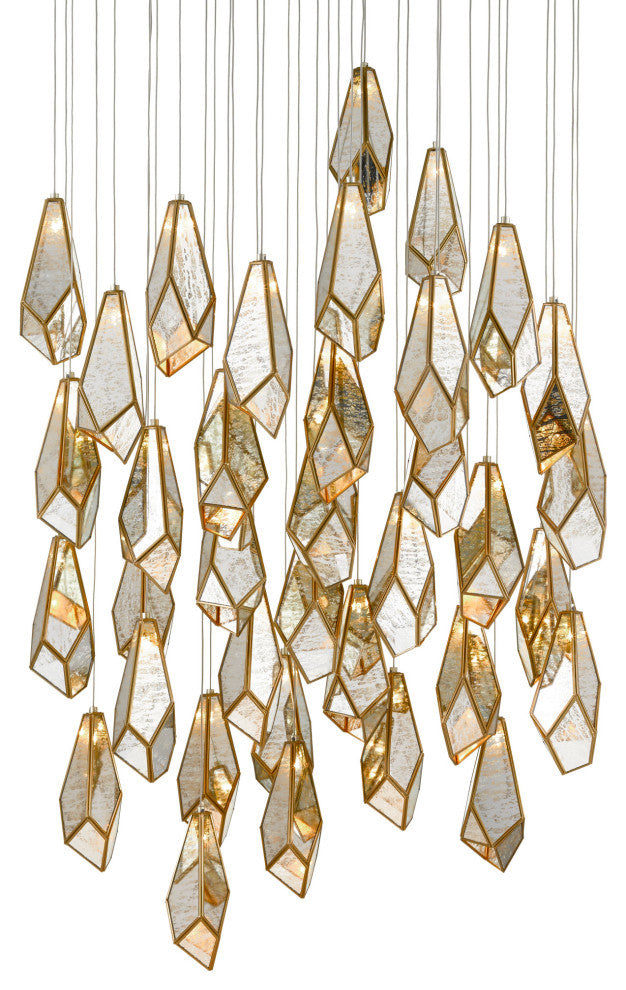 Glace 36-Light Multi-Drop Pendant