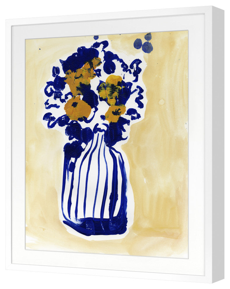 Floral Study 9 Fine Art Print, White, 20"x16"