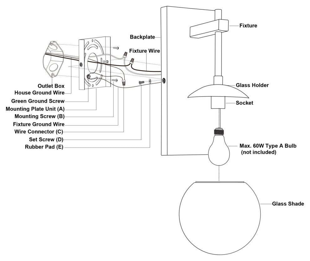Vaxcel Lighting T0714 Keeler 12" Tall Wall Sconce - Matte Black