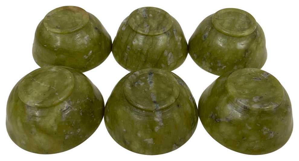Consigned 20th Century Chinese Jade 9 pieces Tea set