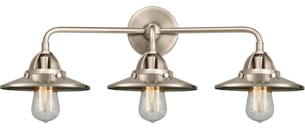 Innovations 288-3W-SN-M2-SN 3 Light Vanity Light, Brushed Satin Nickel