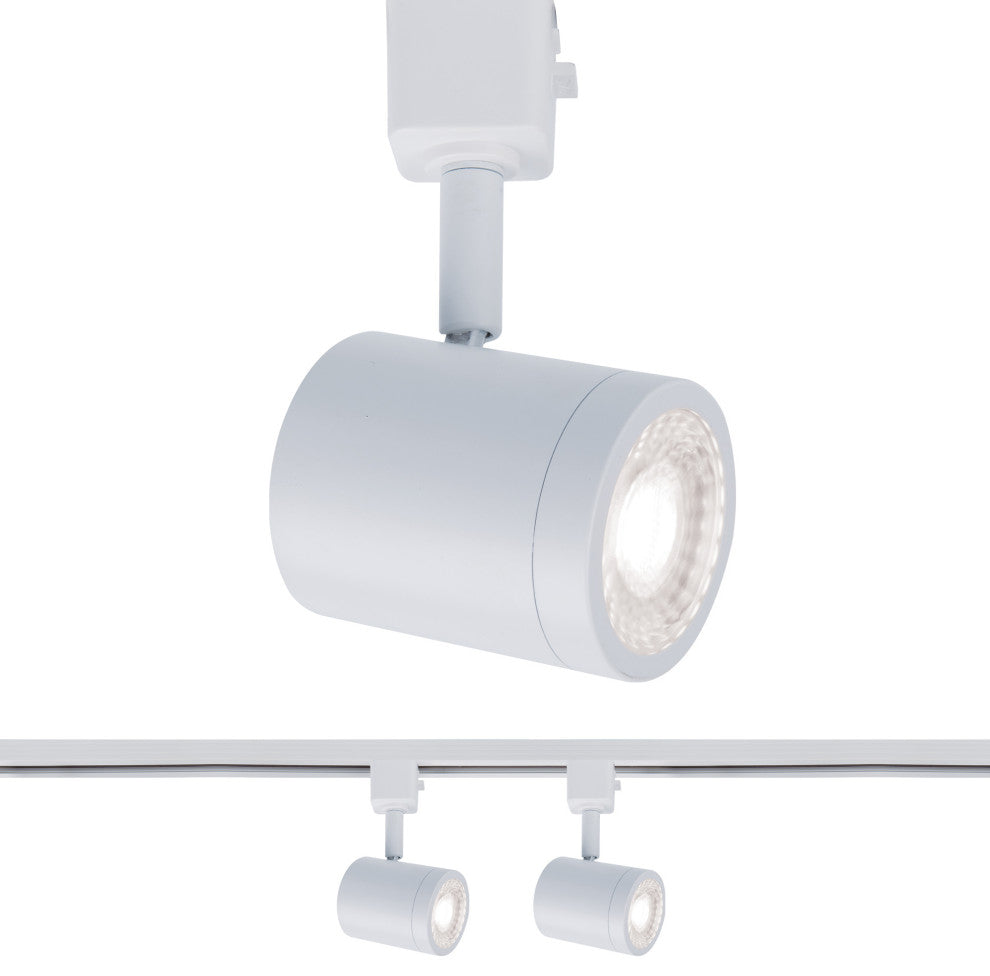Charge LED Line Voltage Track Head, White