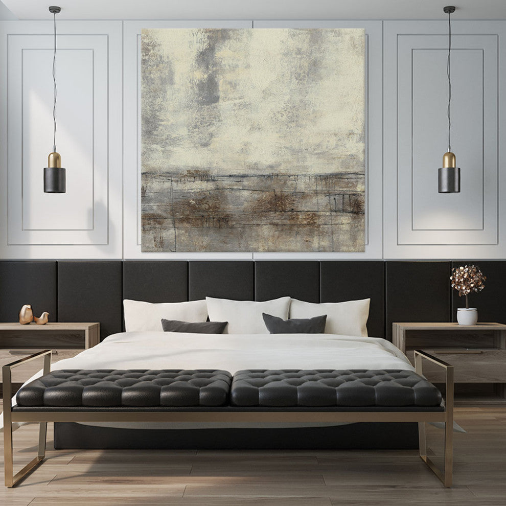 "Neutral Plane II" Fine Art Giant Canvas Print, 54"x54"