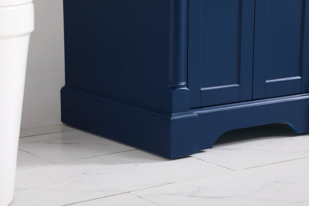 Home Living 24" Single Bathroom Vanity, Blue
