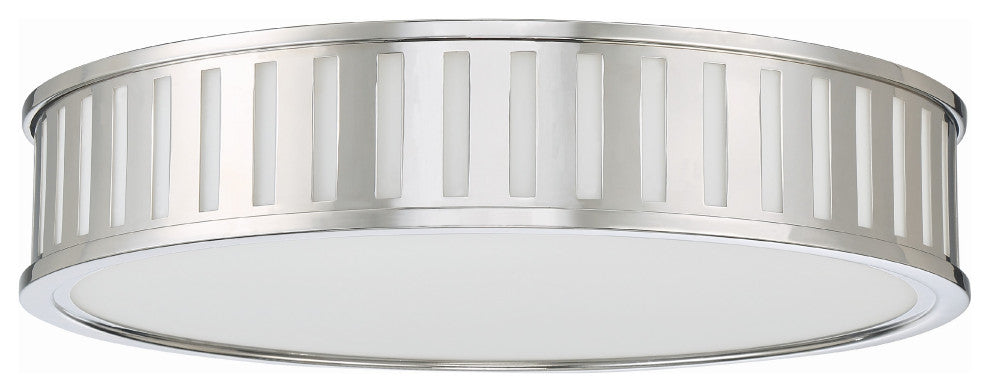 Kendal 4-Light Polished Nickel Ceiling Mount
