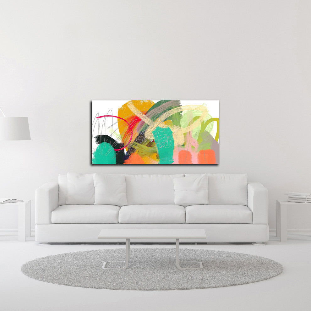 Carnival Fun by Niya Christine, Print on Canvas, 48"x24"