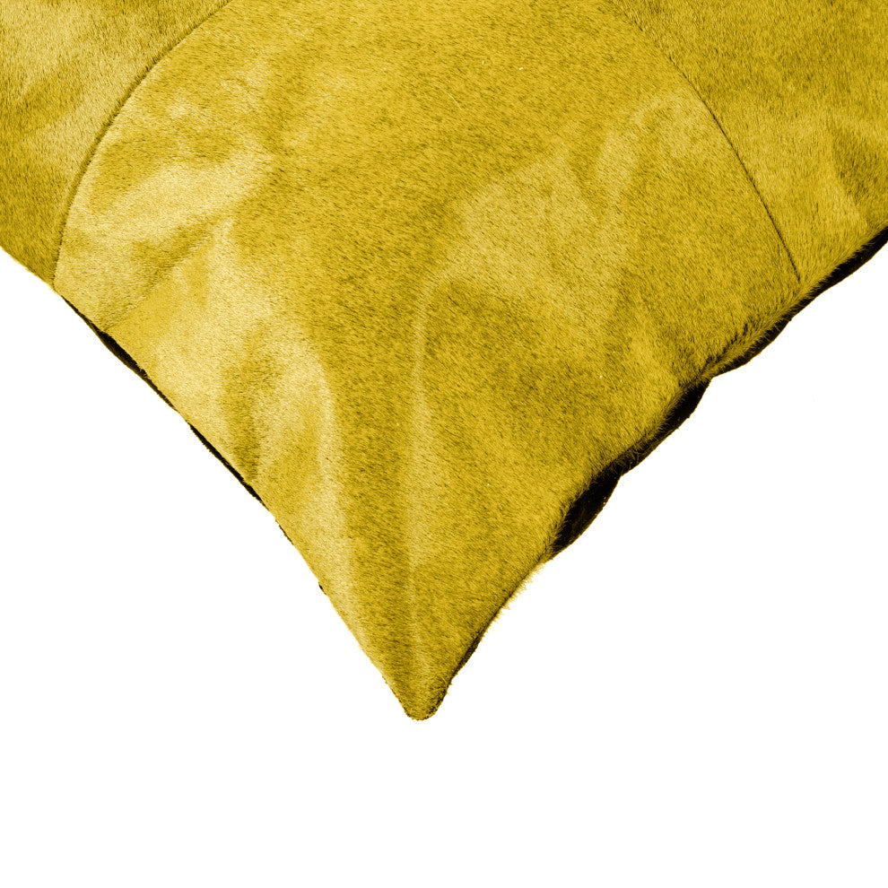 Natural Home Decor Torino Cowhide Pillow, 2-Piece, 18"x18"