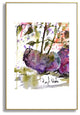 Ginette Fine Art Purple Potatoes Metal Framed Art Print
