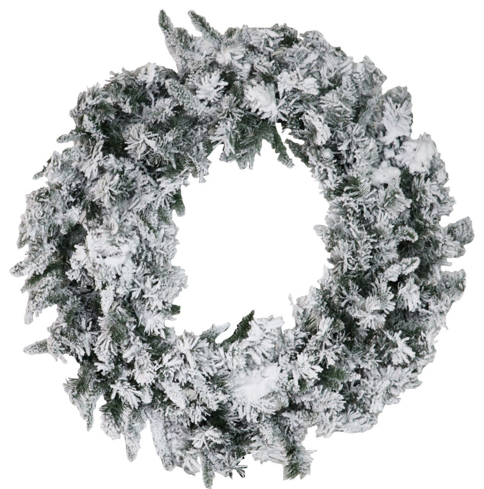 24-In. Mountain Pine Wreath, No Lights