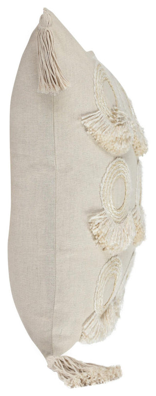 Mansa 20" Linen Blend Throw Pillow