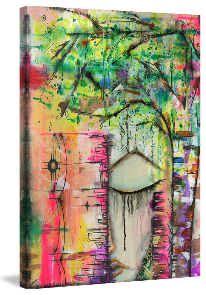 Marmont Hill, "Seattle Skyline" by Sloane Kady Print on Wrapped Canvas, 16x24