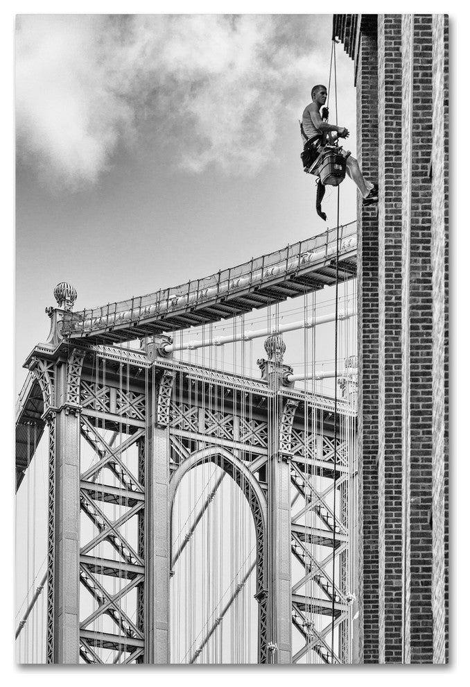 Michel Guyot 'Shortcut To Brooklyn' Canvas Art, 16x24
