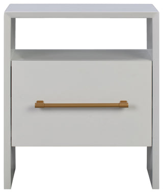 Libre White Nightstand - White