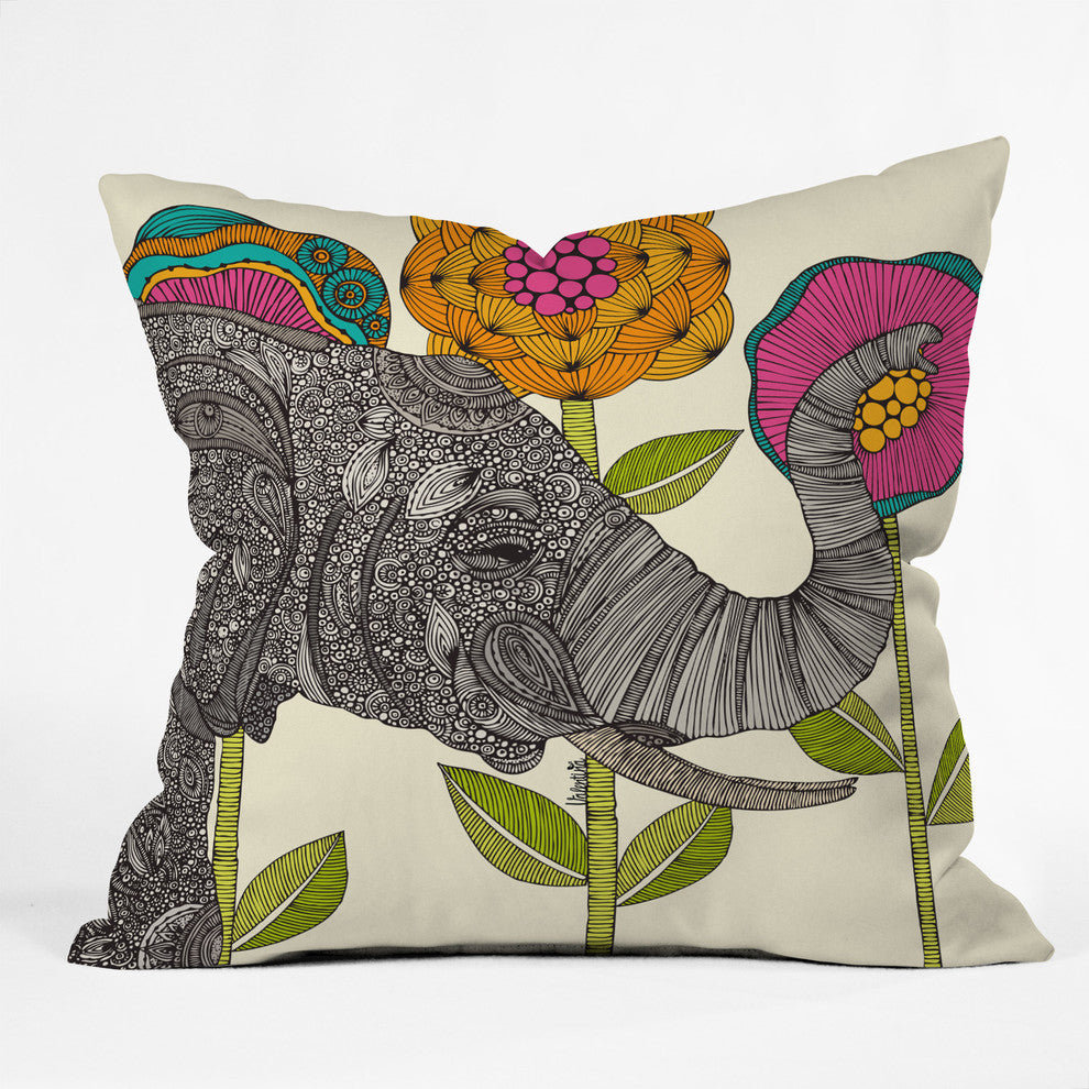 Valentina Ramos Aaron Throw Pillow, 18"x18"