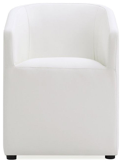 Manhattan Comfort Anna Round Dining Armchair