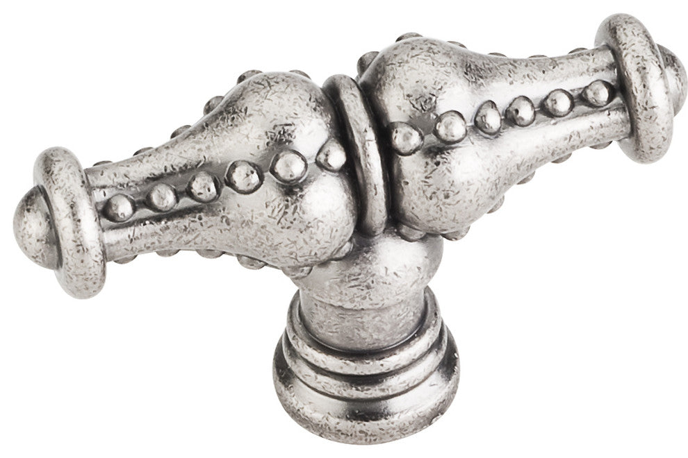 Jeffrey Alexander 918L-DP Prestige Cabinet "T" Knob, Distressed Pewter