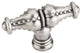 Jeffrey Alexander 918L-DP Prestige Cabinet "T" Knob, Distressed Pewter