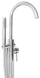 SevenFalls 8017 Single Handle Floor Mounted Tub Filler with Handheld Shower