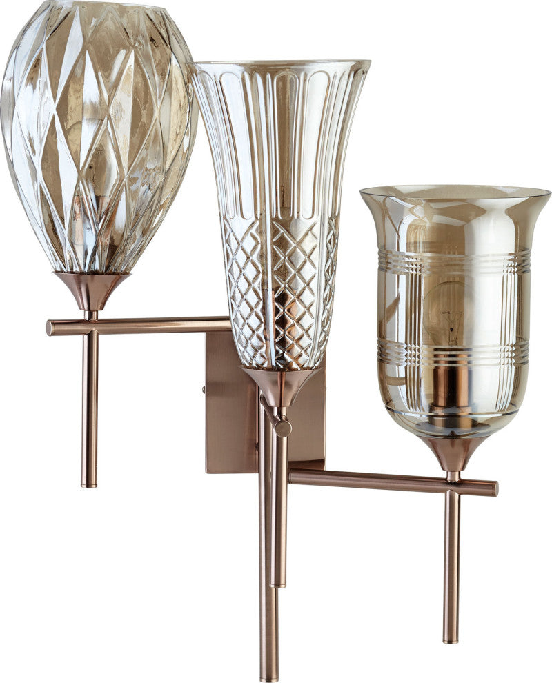 Cyan Design Darcey Three Light Wall Bracket