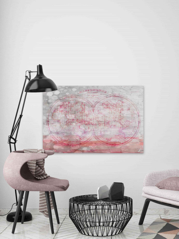 "Flash of Pink" Fine Art Canvas Print, 24"x16"