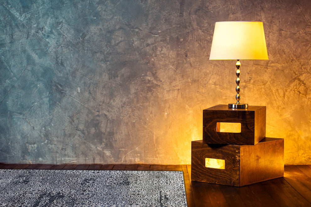 Torino Area Rug, Navy, 6'7"x9'6"