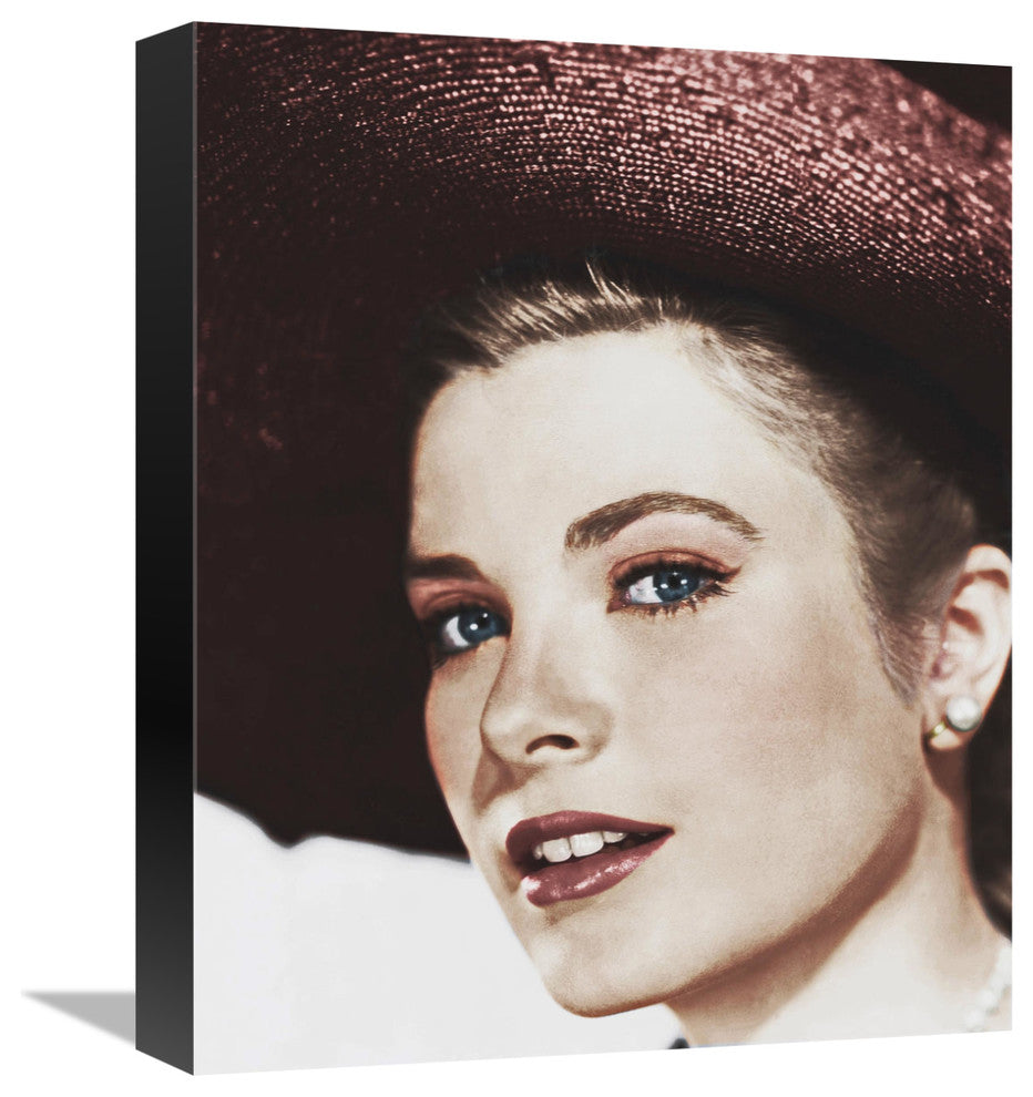 "Grace Kelly" Stretched Canvas Giclee by Hollywood Photo Archive, 13x16"