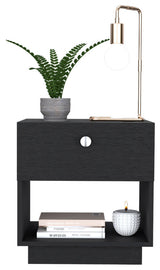 Nightstand Viliigili , Bedroom, Black
