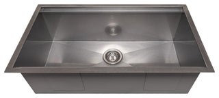33" Garmisch Undermount Fingerprint Resistant Stainless Steel Kitchen Sink