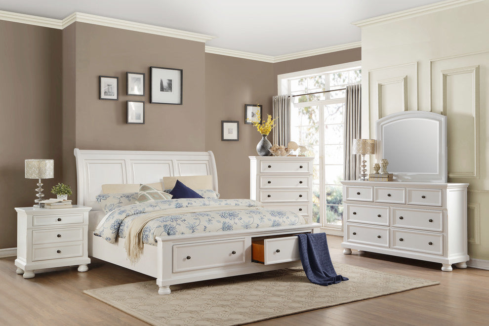 Bethel Platform Bed With Drawers, California King