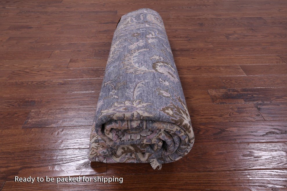 Persian Handmade Silk Rug 7' 8" X 9' 6" Q9028
