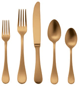 Brescia Flatware Set, Ice Gold, 5 Pcs.