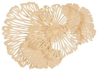 Flower Wall Art, Ivory, Small