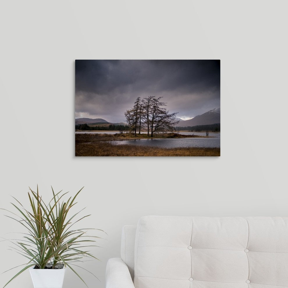 "Loch Tulla" Wrapped Canvas Art Print, 24"x16"x1.5"