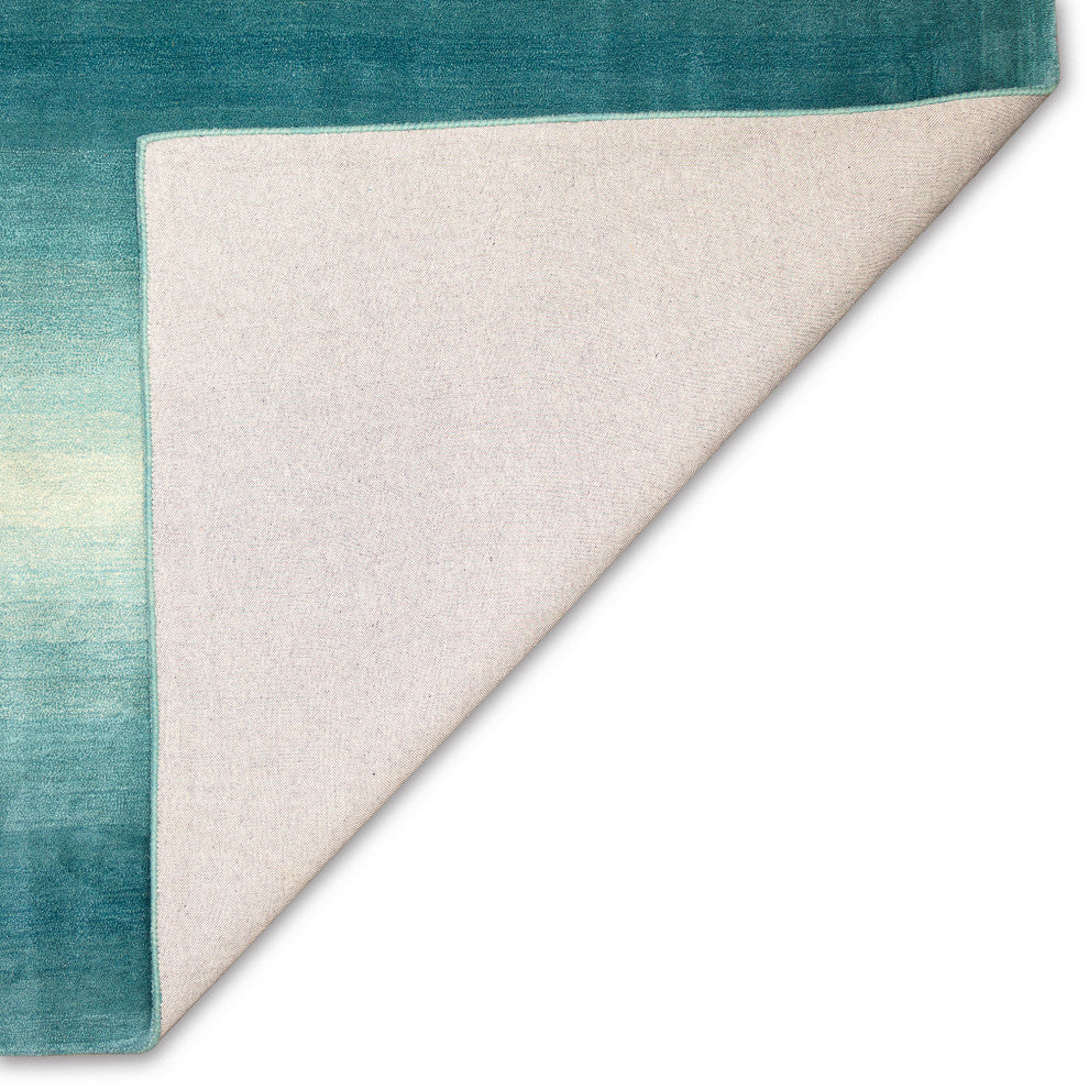 Tivoli Dream Border Indoor Rug, Aqua, 3'6"x5'6"