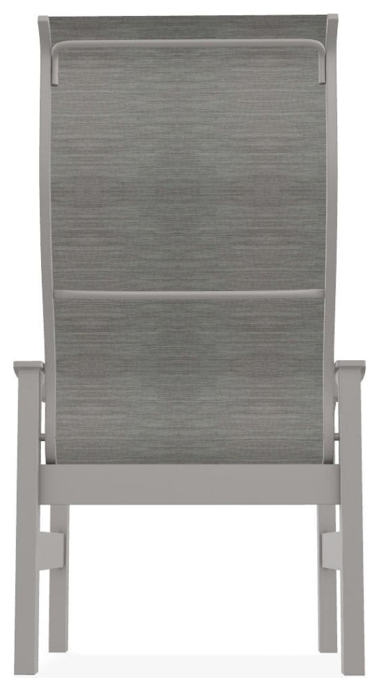 Leeward Sling Outdoor Supreme Armchair, Sicily/Warm Gray