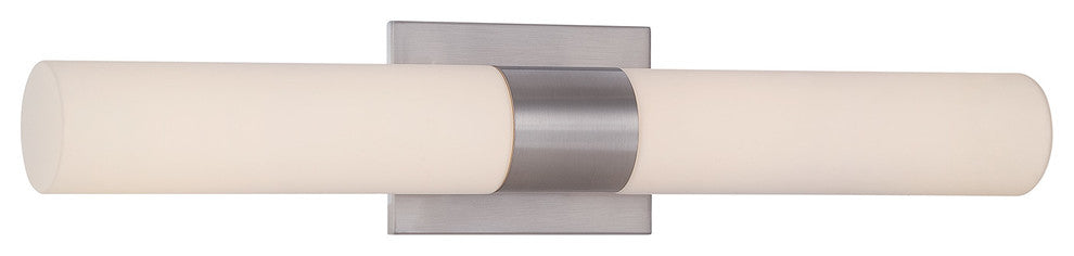 WAC Lighting Elementum 22" LED Outdoor Bath & Wall Light, Brushed Nickel