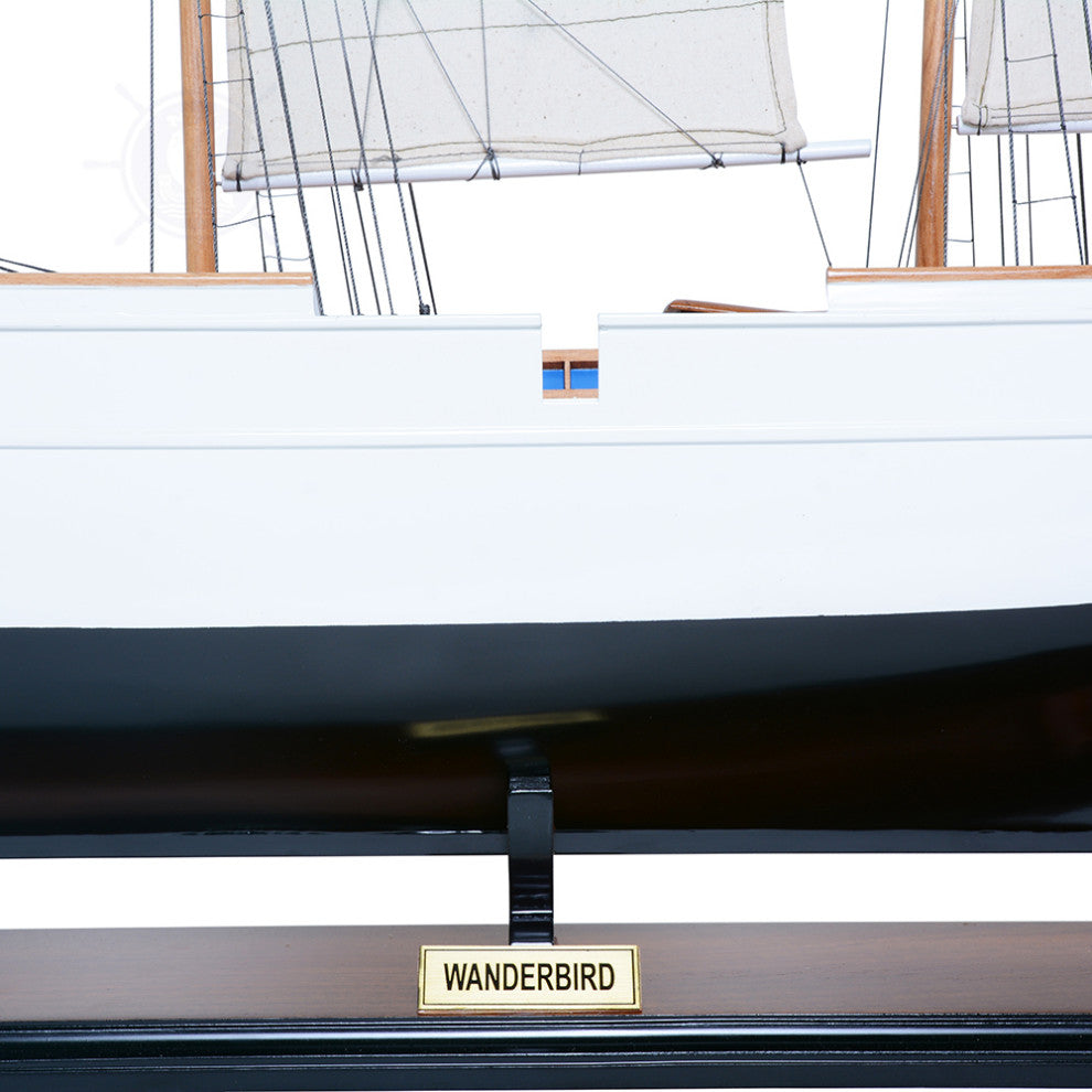 Wanderbird Wooden Handcrafted boat model