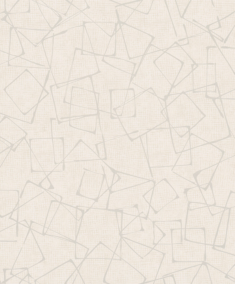 Geometric Textured Wallpaper Featuring Random Square Shapes, 82015