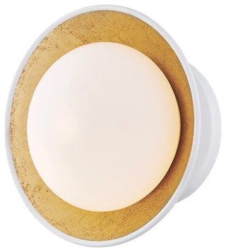 Mitzi Cadence 1-Light Small Semi Flush G9-Wedgebase LED Bulb Opal Matte, White L