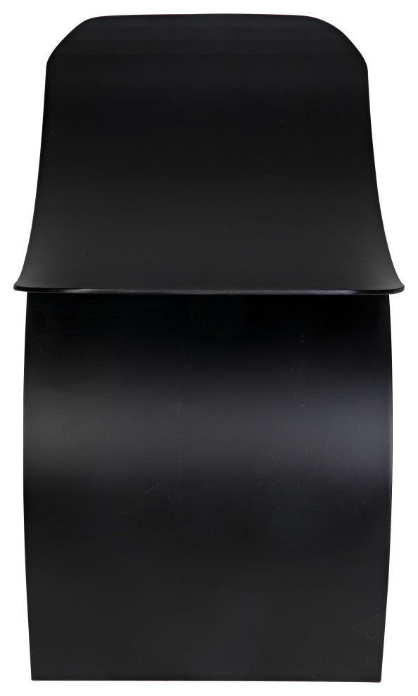 Papillon Stool, Black Metal