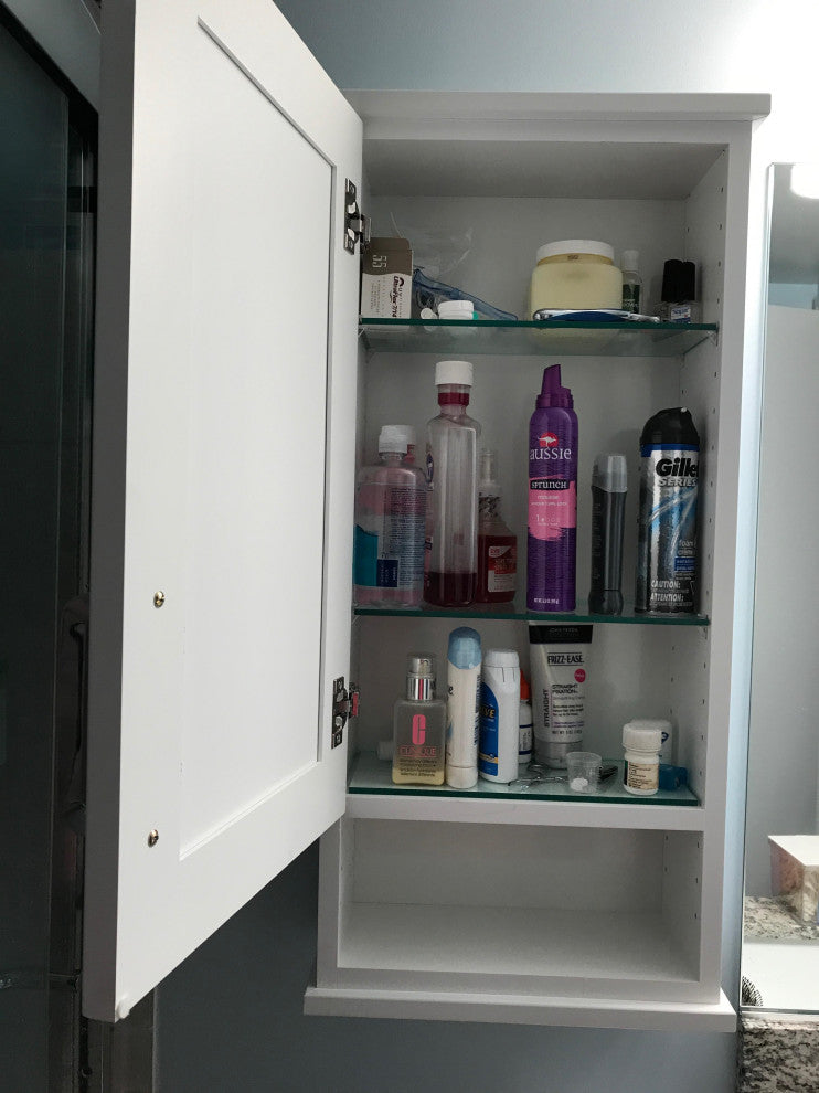 24" Orpheus  On the wall Cabinet  with 6" open shelf - 4.5" deep