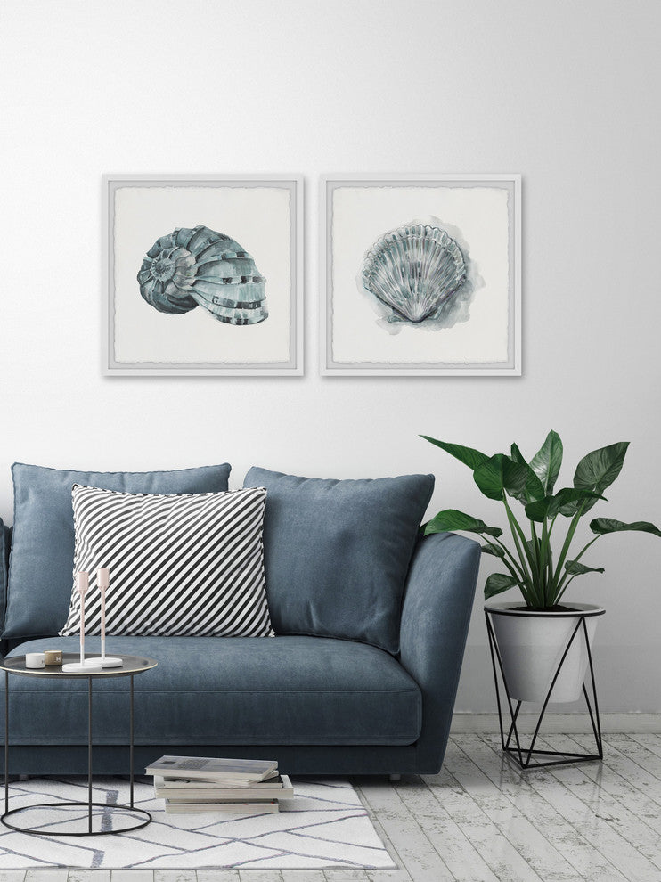 Classy Shell II Diptych, 64"x32"